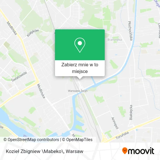 Mapa Kozieł Zbigniew \Mabeko\
