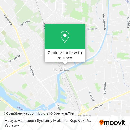 Mapa Apsys. Aplikacje i Systemy Mobilne. Kujawski A.