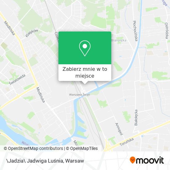 Mapa \Jadzia\ Jadwiga Luśnia