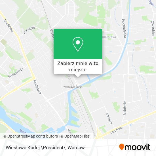 Mapa Wiesława Kadej \President\