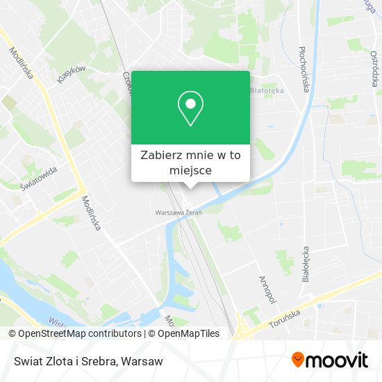 Mapa Swiat Zlota i Srebra