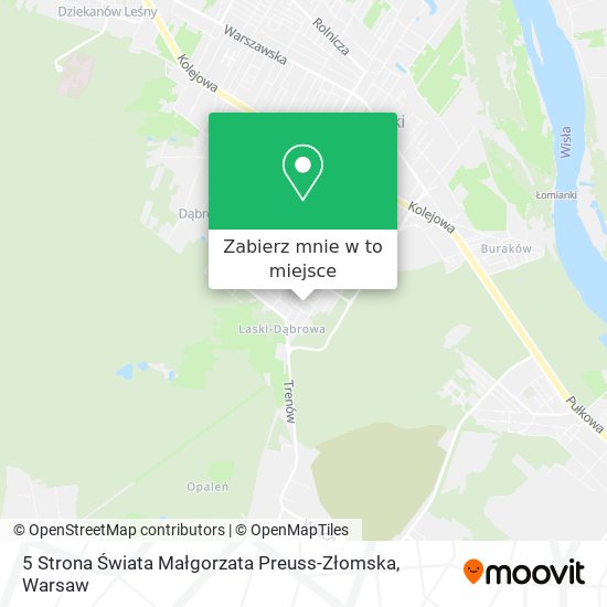 Mapa 5 Strona Świata Małgorzata Preuss-Złomska