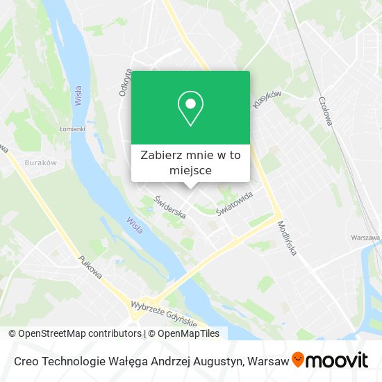 Mapa Creo Technologie Wałęga Andrzej Augustyn