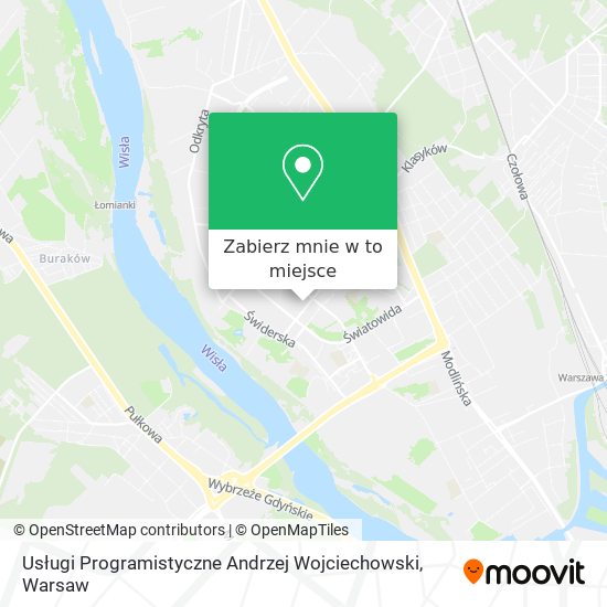 Mapa Usługi Programistyczne Andrzej Wojciechowski