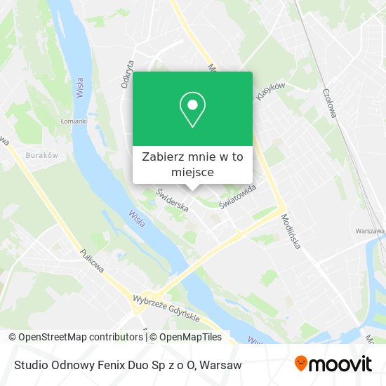 Mapa Studio Odnowy Fenix Duo Sp z o O