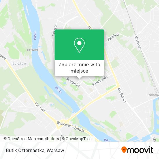 Mapa Butik Czternastka