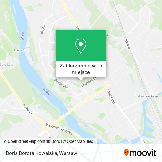 Mapa Doris Dorota Kowalska