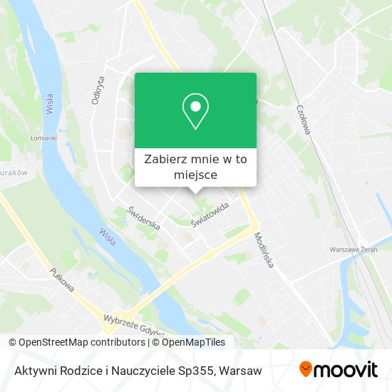 Mapa Aktywni Rodzice i Nauczyciele Sp355