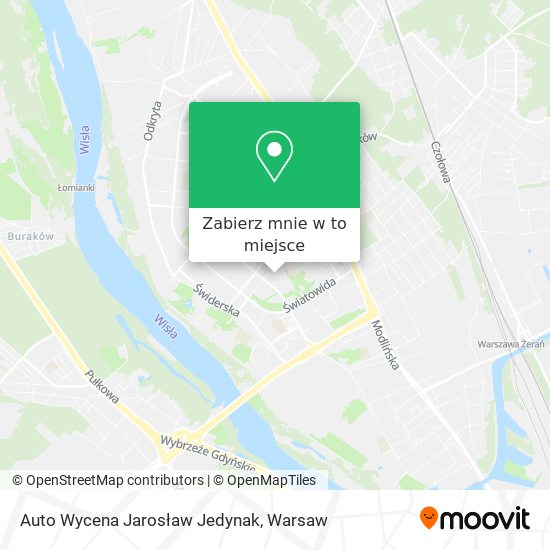 Mapa Auto Wycena Jarosław Jedynak