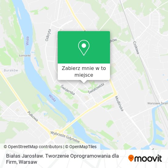 Mapa Białas Jarosław. Tworzenie Oprogramowania dla Firm