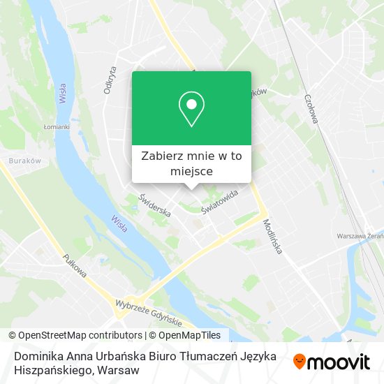 Mapa Dominika Anna Urbańska Biuro Tłumaczeń Języka Hiszpańskiego