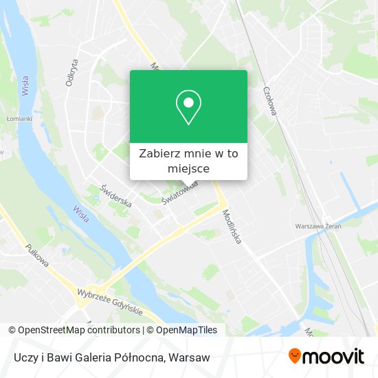 Mapa Uczy i Bawi Galeria Północna