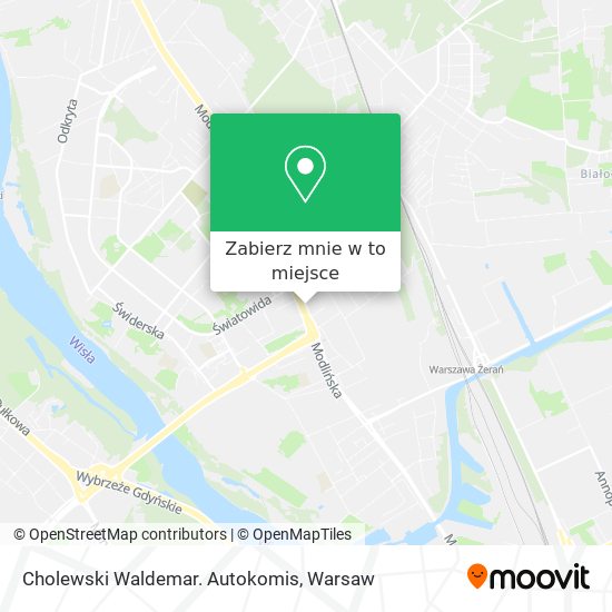 Mapa Cholewski Waldemar. Autokomis