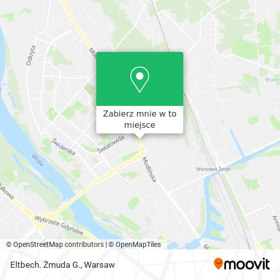 Mapa Eltbech. Żmuda G.