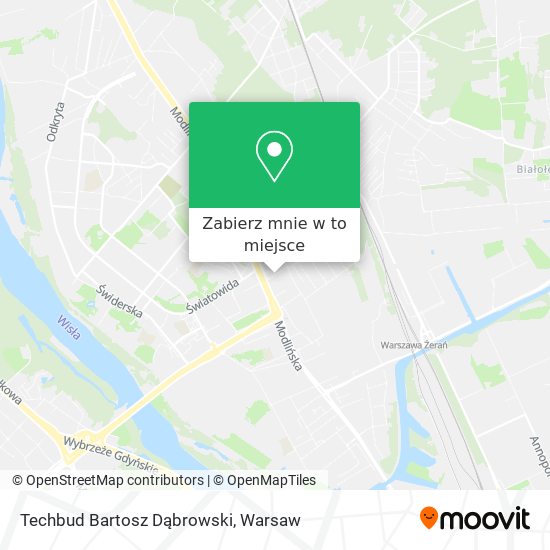 Mapa Techbud Bartosz Dąbrowski