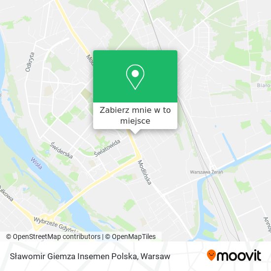 Mapa Sławomir Giemza Insemen Polska