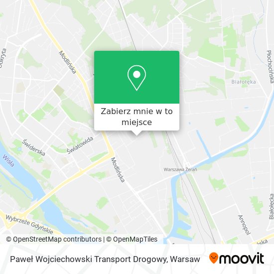 Mapa Paweł Wojciechowski Transport Drogowy