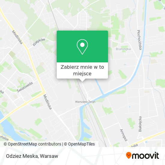 Mapa Odziez Meska