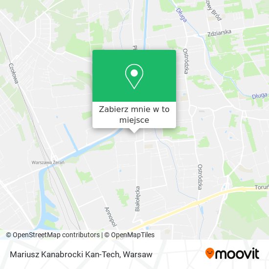 Mapa Mariusz Kanabrocki Kan-Tech