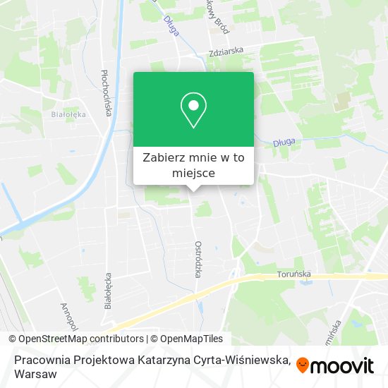 Mapa Pracownia Projektowa Katarzyna Cyrta-Wiśniewska