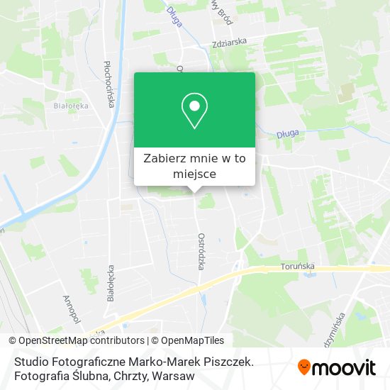 Mapa Studio Fotograficzne Marko-Marek Piszczek. Fotografia Ślubna, Chrzty