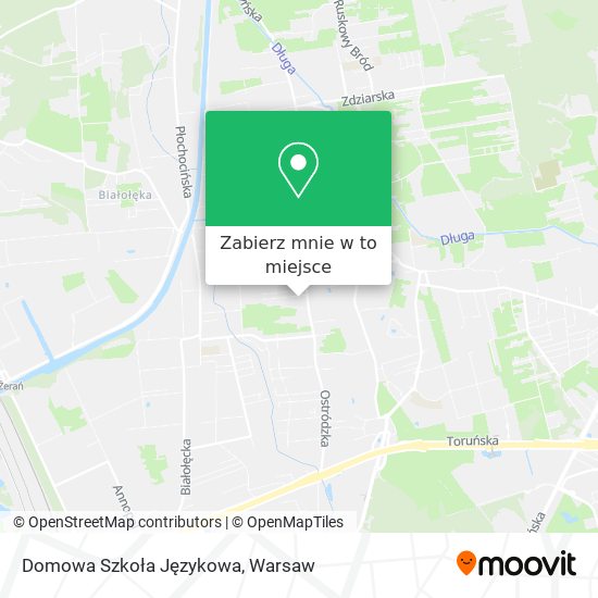 Mapa Domowa Szkoła Językowa