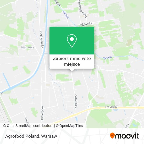 Mapa Agrofood Poland