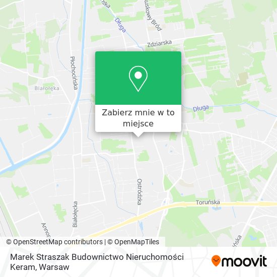 Mapa Marek Straszak Budownictwo Nieruchomości Keram