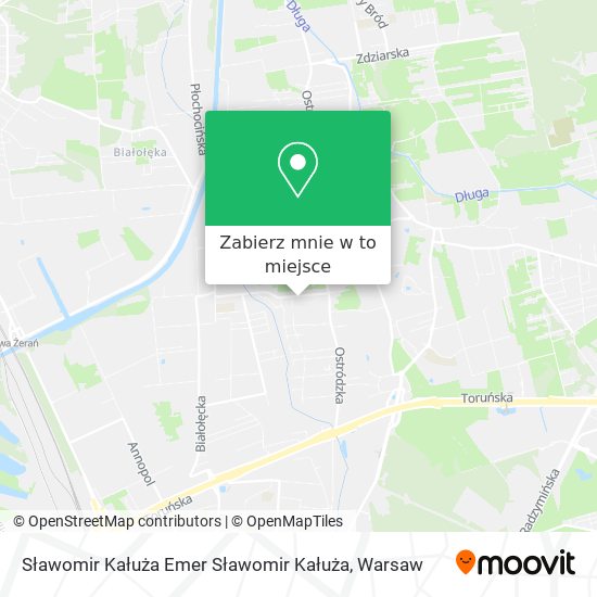 Mapa Sławomir Kałuża Emer Sławomir Kałuża