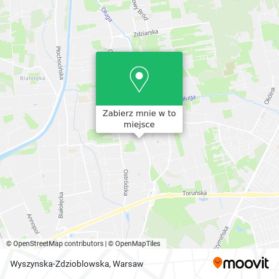 Mapa Wyszynska-Zdzioblowska