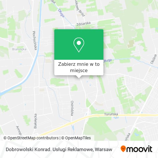 Mapa Dobrowolski Konrad. Usługi Reklamowe