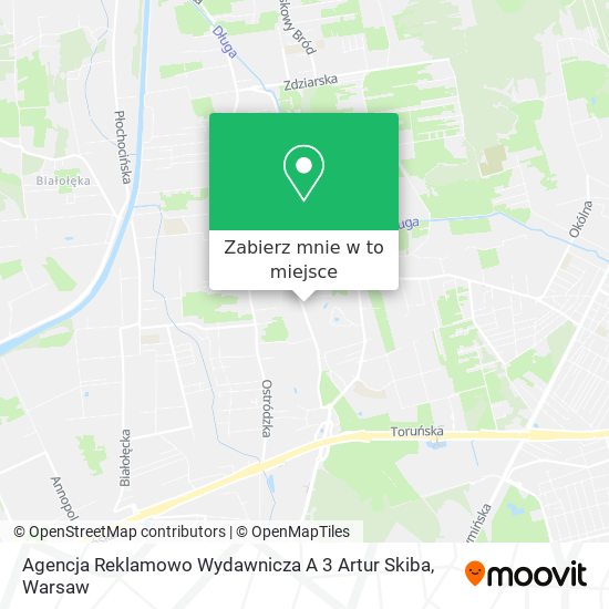 Mapa Agencja Reklamowo Wydawnicza A 3 Artur Skiba