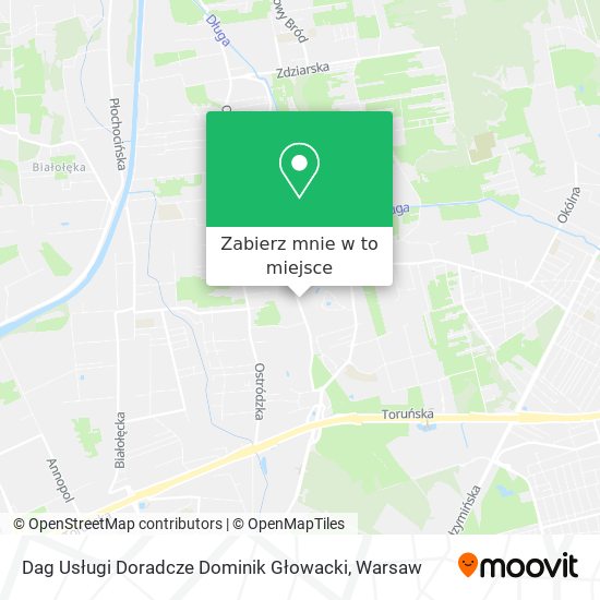 Mapa Dag Usługi Doradcze Dominik Głowacki