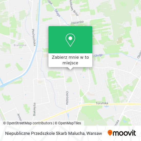 Mapa Niepubliczne Przedszkole Skarb Malucha