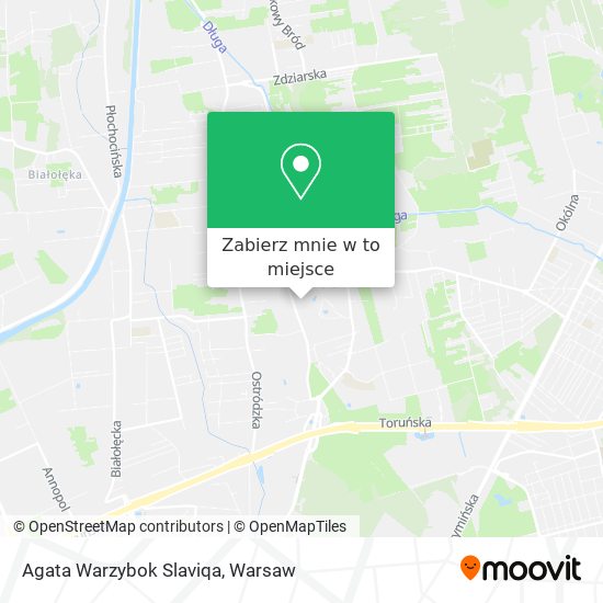 Mapa Agata Warzybok Slaviqa