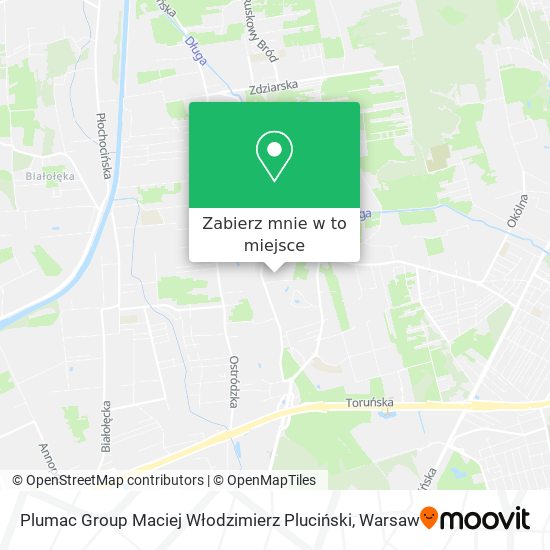 Mapa Plumac Group Maciej Włodzimierz Pluciński