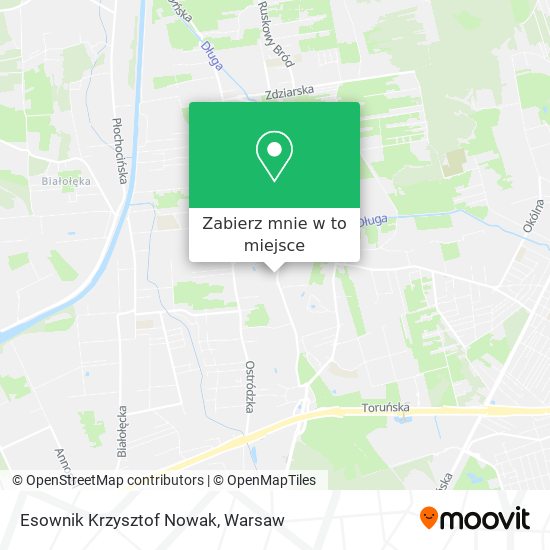 Mapa Esownik Krzysztof Nowak