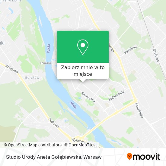 Mapa Studio Urody Aneta Gołębiewska