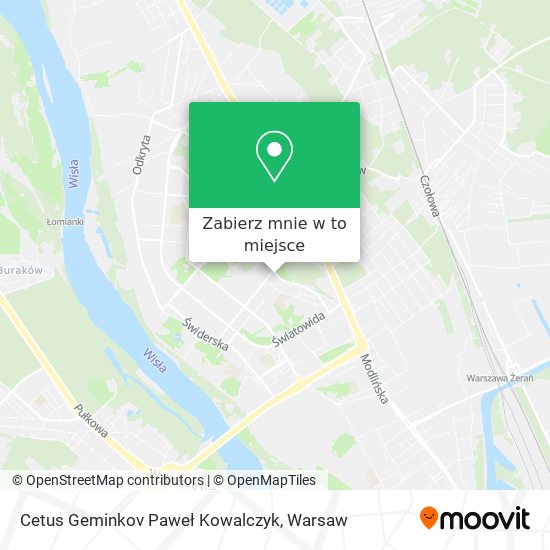 Mapa Cetus Geminkov Paweł Kowalczyk