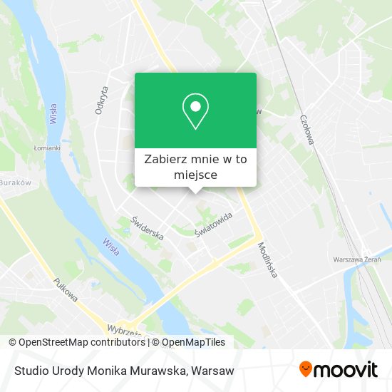 Mapa Studio Urody Monika Murawska