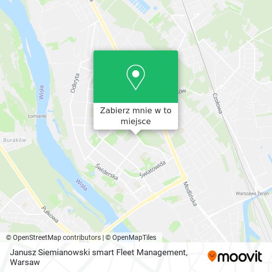 Mapa Janusz Siemianowski smart Fleet Management