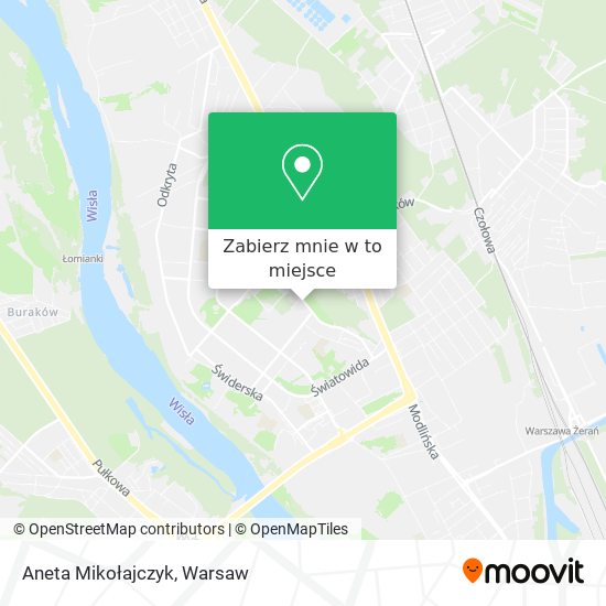 Mapa Aneta Mikołajczyk