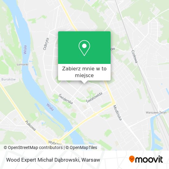 Mapa Wood Expert Michał Dąbrowski