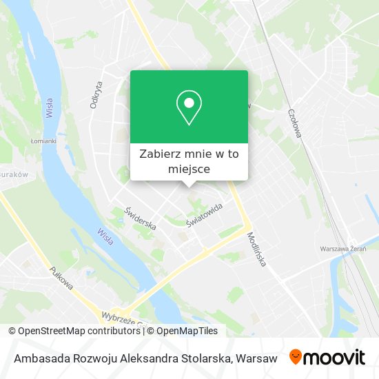 Mapa Ambasada Rozwoju Aleksandra Stolarska