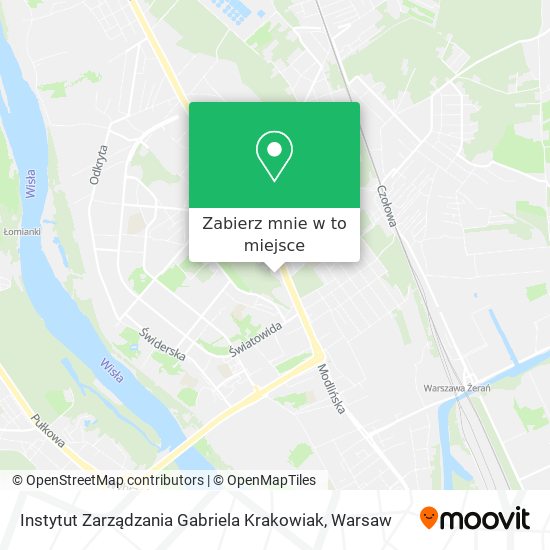 Mapa Instytut Zarządzania Gabriela Krakowiak