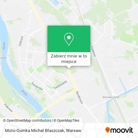 Mapa Moto-Gumka Michał Błaszczak