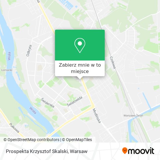 Mapa Prospekta Krzysztof Skalski