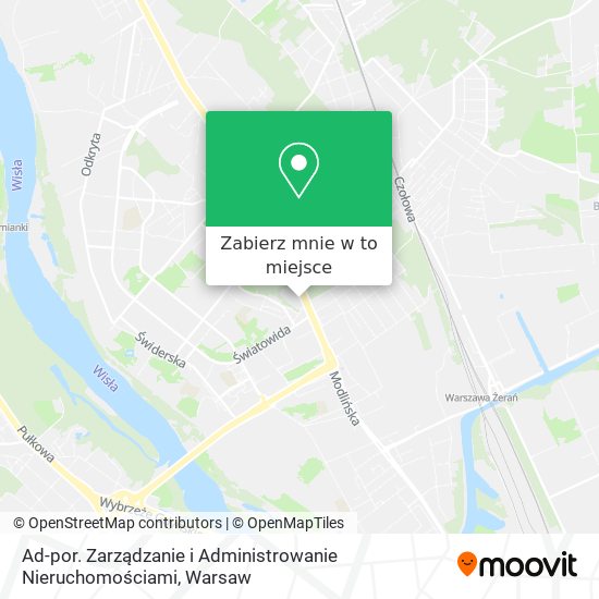 Mapa Ad-por. Zarządzanie i Administrowanie Nieruchomościami