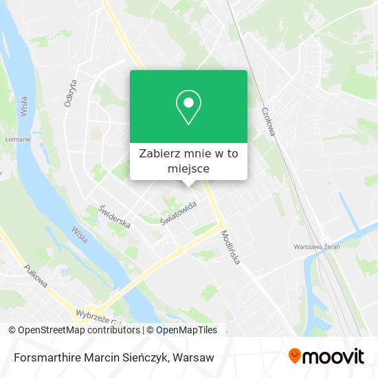 Mapa Forsmarthire Marcin Sieńczyk