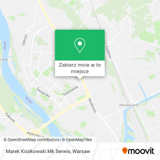 Mapa Marek Kozikowski Mk Serwis